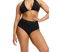 Modibodi Women’s Period Swimwear Hi Leg Bikini Brief Super Absorbency 50ml Leakproof Swim Bottoms Black S