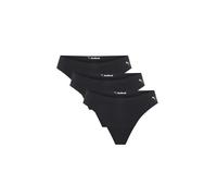 Modibodi Women's Period Pant Puma X Seamfree Active Thong 3 Pack Light Onyx Grey Knickers | Size: 12 Modibodi Grey 12