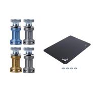 Modifiable Attractive Stand for PCB Preoccupation Heat Immune Metal Base with Soldering Iron Rest PCB Device with Strong Magnet