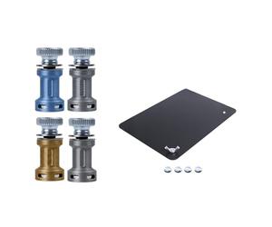 Modifiable Attractive Stand for PCB Preoccupation Heat Immune Metal Base with Soldering Iron Rest PCB Device with Strong Magnet