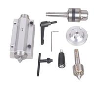 Modifiable B12 Grip Live Center Tailstock Assembly Enhances Machining Accuracy for Small Lathes Whirler Tailstock Live Center