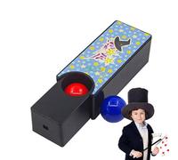 Modifiable Box - Professional Box - Modifiable Illusion Box | Transforms the Ball From Red to Blue for Magic Trick Shows, Stage Box