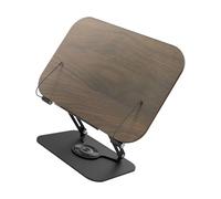 Modifiable Computer Bookstand for Textbooks Recipes Tablets and Laptops Highlighting 360 Rotation Pliable Plan Permanent Substance Telecommute Use Desk Stand