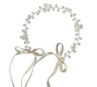 Modifiable Stone Thread Hair Addition Highlighting Case Blossomy Detailing Gentle for Everyday Otherwise Parties Modifiable Hairband Chain Bangle Multiple Use