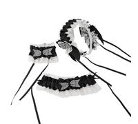 Modifiable Stretch Hairband with Decorative Ribbon Bow Elegant Plan Comfortable Headpiece for Daily Use Modifiable Sateen Ribbon Headpiece