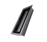 Modifiable Ventilation 4x10 Inch Metal Floor Outlet Precise Control Elegant Finish Quick Setup Metal Floor Outlet