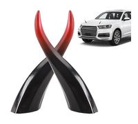 Modification Drachenhorn Autodach - 2 Pieces Car Ornament, Vehicle Decorative Figure + Conspicuous Exterior Decoration for Motorcycle Suv and Car | Dragon Decoration + Gift for Lovers Driver