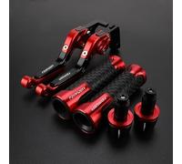 Modification Folding Brake Clutch Levers Motorcycle Accessories For YAMAHA FZ1FAZER 2006-2015, Adjustable & Extendable (Red3)