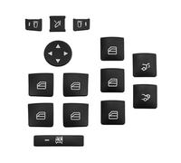 Modification Interior Compatible with Benz for GLK for ML Car Interior Stickers Button Control Decals Window Glass Lifting Buttons Sticker