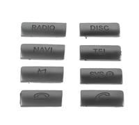 Modification Interior Compatible With Benz W204 W212 C218 For GLK X204 2012 2013 Car Front Dashboard Radio CD Player Digit Button Switch Buttons Cover Trim