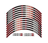 Modified Decorative Stickers Motorcycle Wheel Stickers Rim Reflective Decals for Suzuki GSXR 250 400 600 1000 750 GSXR1000R GSXR1000 GSXR600 750 (Color : 2)