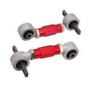 Modified Dog Bone Pull Rod Camber Control Arm Elevation Angle Adjustable Compatible With Honda Civic EG EK 1992-2000(red)