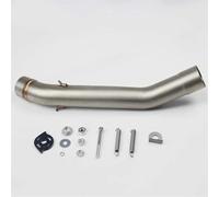 Modified Elbow Scooter Motorcycle Exhaust Middle Mid Tube Connect Link Pipe Escape Moto Muffler For Kawasaki Z750 Z 750 2004 2008