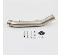 Modified Elbow Scooter Motorcycle Exhaust Middle Mid Tube Connect Link Pipe Escape Moto Muffler For Kawasaki Z800 Z 800 2004 2008
