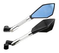 Modified Mirror Motorcycle Side Rear View Mirror For Road Star S 1700 XV1700 Bolt XVS950 Vmax 1700 XVS1300 XV250 XVS1100 XVS950(Silver,Long)