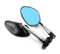 Modified Mirror Motorcycle Side Rearview Mirrors For Suzuki B-King GSF1250 GSF600 Gladius SFV650 SV650 SV1000 GSR600 Reflector Mirror(Silver)