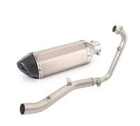 Modified Motorcycle Exhaust Pipe System Front Connect Tube Muffler Tip For LIFAN LF150-5w 2022 2023