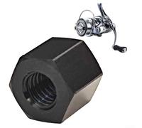 Modified Nuts and Spindle Fixing Screw for Bearking Reels Second Generation Compatible Replacement Part to Prevent Loosening of Relief Cover