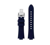 Modified Silicone Rubber Strap Compatible with Casio EFR-S108D EFS-S570 ECB-10YDC Sports Watchband Watch Accessories