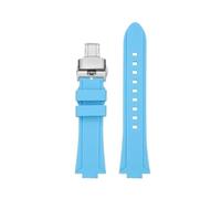Modified Silicone Rubber Strap Compatible with Casio EFR-S108D EFS-S570 ECB-10YDC Sports Watchband Watch Accessories