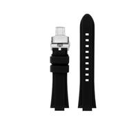 Modified Silicone Rubber Strap Compatible with Casio EFR-S108D EFS-S570 ECB-10YDC Sports Watchband Watch Accessories