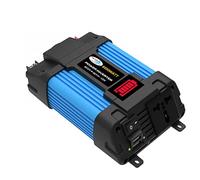 Modified Sine Wave Inverter 6000W Peak Uninterruptible 12V 220 Inverter 12V 230 Pure Sine Modified Sin Wave With Car Charger Power Supply 500W PowerBank(6000W Blue)