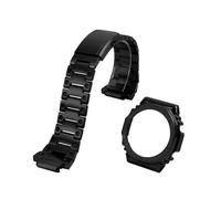 Modified Stainless Steel Strap Or Metal Case Frame Suitable For Casio G-SHOCK GA-2100 GA2110 GA-B2100(Band case Black)