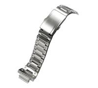 Modified Strap Compatible With Casio Gshock GW-M5610 DW5600 GW-5000 G-5600 GA2100 GM5600 GM2100 16mmStainless Steel Watchband Men's Bracelet(Silver,5610 series)