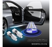 MODIFIX-CO-UK For BMW Door Card Light 2x LED Projector Light Puddle Emblem Lamp BMW 1 3 5 7 Series