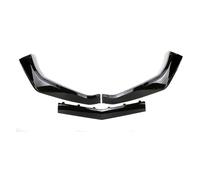Modify Bumper ZR1 Style Car Front Lip Spoiler Splitter Carbon Fiber Body Kit For Chevrolet For Corvette C7 2014-2019 Diffuser Front Bumper Lip Spoiler(Glossy Black)