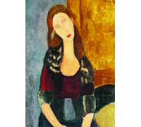 Modigliani Amedeo : Portrait of Jeanne Hébuterne