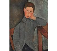 Modigliani Amedeo The Boy Art Print Canvas Premium Wall Decor Poster Mural