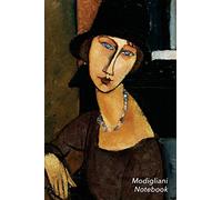 Modigliani Notebook: Jeanne Hebuterne with Hat Journal | 100-Page Beautiful Lined Art Notebook | 6 X 9 Artsy Journal Notebook (Art Masterpieces)