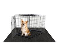 MODIGT Dog Crate Pad Liner for Kennel Training, 59"×48" Under Pet Cage Mat Absorbs,Waterproof,Non-Slip,Washable Puppy Pee Pad to Protect Floors