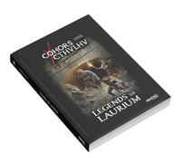 Modiphius Entertainment: Cohors Cthulhu RPG: Legends of Laurium - Fiction Anthology Softcover Book, Collection of Hero Stories, Tales of Horror & Hope