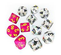 Modiphius Entertainment: Fallout Factions: Dice Sets - The Pack - 12 Engraved Dice, Tabletop Miniatures Game Accessory, Officially Licensed