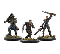 Modiphius Entertainment: Fallout: Miniatures - Unaligned: Legends of Vault 76 - 3 Resin Figures, Appalachia Wave, Unpainted & Unassembled, Licensed