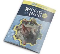 Modiphius Entertainment: Fallout: The Roleplaying Game - Map Pack 2: Wasteland Locales - 32 Page RPG Book & 4 Double-Sided Poster-Sized Maps, Tabletop