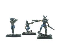 Modiphius Miniatures – Fallout: Wasteand Warfare Raiders Disciples Leaders – 3x 32mm Resin Unpainted