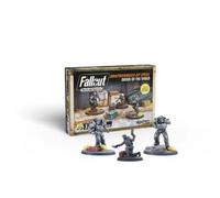 Modiphius Entertainment Fallout Wasteland Warfare Brotherhood Order of the Shield Miniatures Set