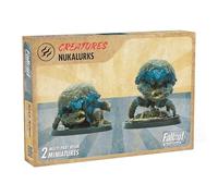 Modiphius Entertainment: Fallout: Wasteland Warfare Creatures - Nukalurks - 2 Figures, 32mm RPG Unpainted Resin Miniatures, Scenic Bases, Nuka World