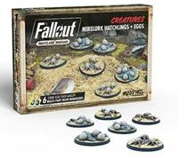 Modiphius Entertainment Fallout Wasteland Warfare Mirelurk Hatchlings And Eggs Creatures Miniatures Set