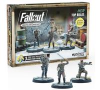 Modiphius Entertainment Fallout Wasteland Warfare NCR Top Brass Miniatures Set, Multicolor, MUH052147