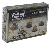 Modiphius Entertainment Fallout Wasteland Warfare Objective Markers 1, Multicolor, MUH051727