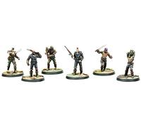 Modiphius Entertainment Fallout Wasteland Warfare Raiders, Psychos & Scavvers Miniatures Set
