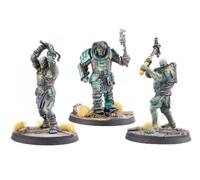 Modiphius Entertainment Fallout Wasteland Warfare Super Mutants Skirmishers Miniatures Set