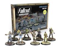 Modiphius Entertainment Fallout Wasteland Warfare Survivors Core Miniatures Box