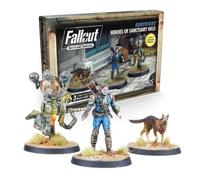 Modiphius Entertainment Fallout Wasteland Warfare Survivors Heroes of Sanctuary Hills Miniatures Set
