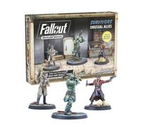Modiphius Entertainment Fallout Wasteland Warfare Survivors Unusual Allies Miniatures Set