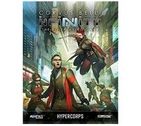 Modiphius Infinity - Hypercorps Board Game, Card Game, Standard Card Game Size, Teen, Adult, Sci-Fi, No Batteries Required, Manual Operation, 1 Rulebook, Dice (Assumed)